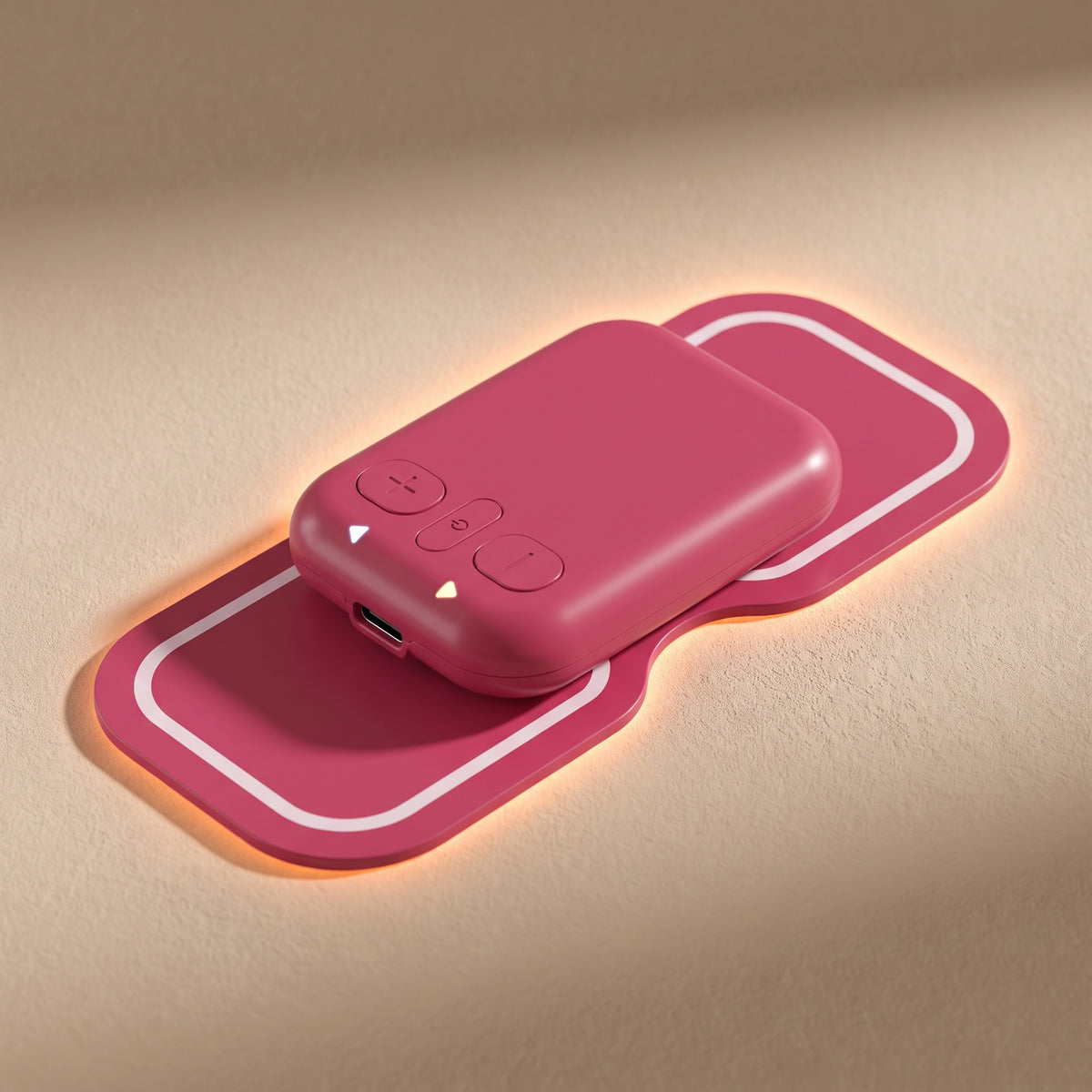 Nutelix wearable relief device and butterfly gel pad